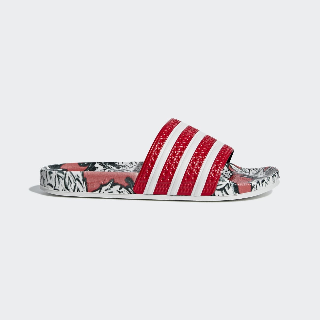 Adidas Adilette Női Papucs - Piros [D14744]